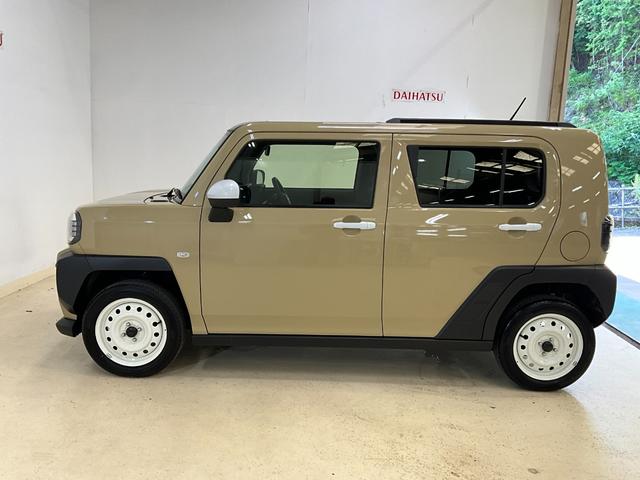 タフトＧターボ　４ＷＤ　オーディオレス　プッシュスタート４ＷＤ　オーディオレス　キーフリー　プッシュスタート　電動パーキングブレーキ　オートエアコン　オートライト　オートハイビーム　ＬＥＤヘッドライト（京都府）の中古車