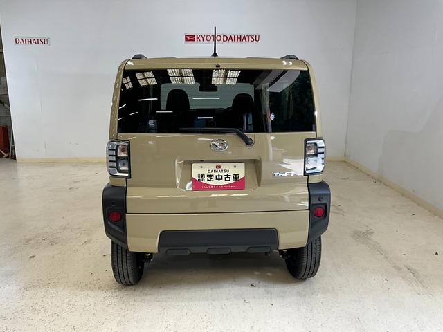 タフトＧターボ　４ＷＤ　オーディオレス　プッシュスタート４ＷＤ　オーディオレス　キーフリー　プッシュスタート　電動パーキングブレーキ　オートエアコン　オートライト　オートハイビーム　ＬＥＤヘッドライト（京都府）の中古車