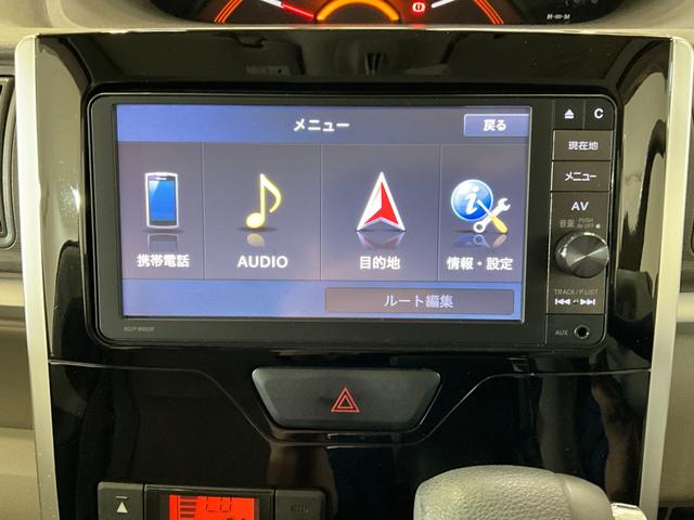 タントＸ　ＳＡII　７インチ純正メモリーナビ　バックカメラダイハツ純正７インチメモリーナビ　バックカメラ（京都府）の中古車