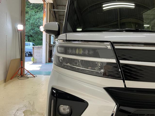 タントカスタムＲＳ　ディスプレイオーディオ　バックカメラ　ターボディスプレイオーディオ　バックカメラ　両側電動スライドドア　プッシュボタンスタート　キーフリー　アイドリングストップ　アルミホイール　ターボエンジン　シートヒーター　ベンチシート　オートエアコン（京都府）の中古車