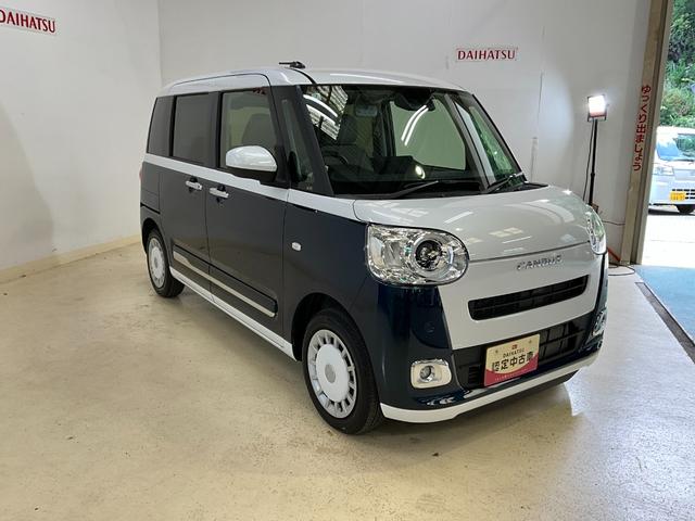 ムーヴキャンバスストライプスＧ　禁煙車　ＬＥＤヘッドライト　バックカメラ禁煙車　ＬＥＤヘッドライト　両側電動スライド　ワンオーナー　バックカメラ（京都府）の中古車
