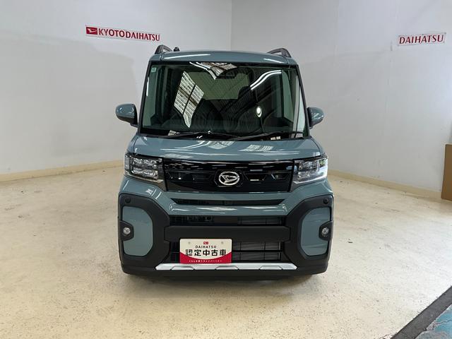 タントファンクロスターボ　届出済み未使用車　バックカメラ対応バックカメラ対応　プッシュボタンスタート　キーフリー　アイドリングストップ　両側電動スライドドア　ＬＥＤヘッドランプ　オートエアコン　シートヒーター　ターボエンジン　オートライト　ベンチシート　ＡＢＳ（京都府）の中古車