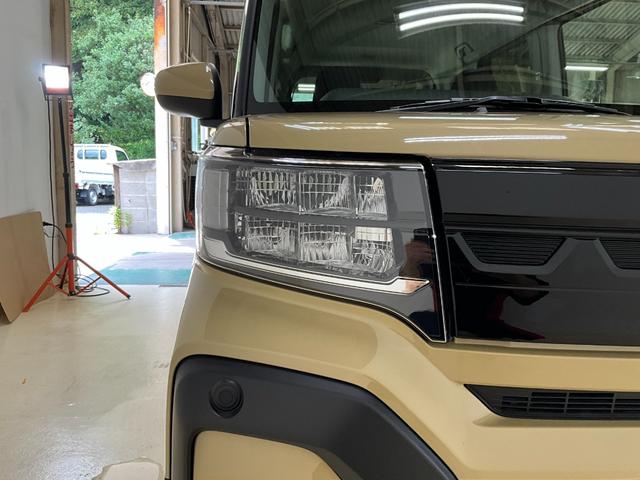 タントファンクロス　届出済み未使用車　両側電動スライドドアバックカメラ対応　ＬＥＤヘッドランプ　キーフリー　アイドリングストップ　プッシュボタンスタート　両側電動スライドドア　アルミホイール　シートヒーター　ベンチシート　アルミホイール　オートエアコン（京都府）の中古車