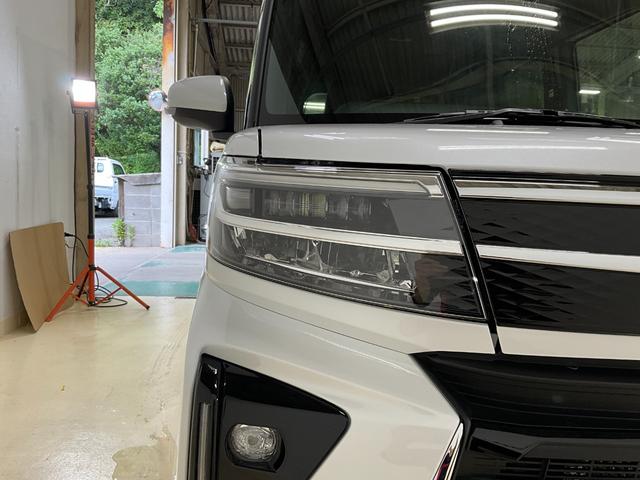 タントカスタムＸ　届出済み未使用車　スマートアシスト　２ＷＤスマートアシスト　プッシュボタンエンジンスタート　両側リヤパワースライドドア　バックカメラ　ＬＥＤヘッドライト　オートエアコン　オートライト　シートヒーター　アルミホイール　コーナーセンサー　ＡＢＳ（京都府）の中古車