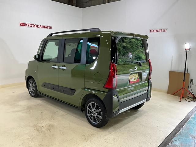 タントファンクロス　届出済未使用車　電動パーキングブレーキワンオーナー　衝突軽減ブレーキ　認定中古車　両側電動スライドドア　電動パーキングブレーキ　オートブレーキホールド機能　スマートキー　プッシュボタンスタート　オーディオレス車　ＬＥＤヘッドライト（京都府）の中古車