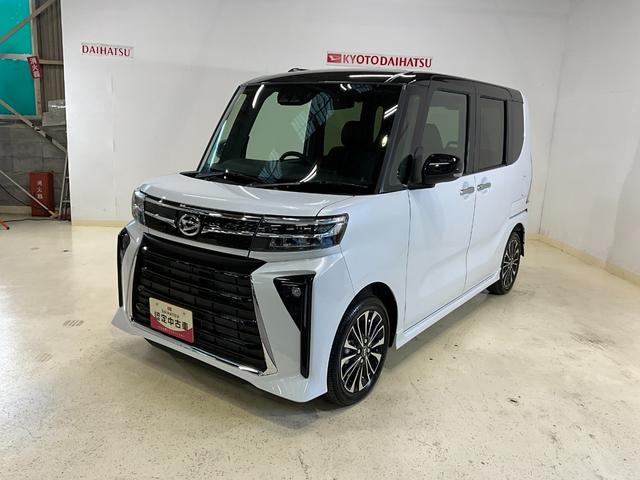 タントカスタムＲＳ　ターボ　ＬＥＤヘッドランプ　両側電動スライドバックカメラ対応　ＬＥＤヘッドランプ　両側電動スライドドア　プッシュボタンスタート　キーフリー　アイドリングストップ　アルミホイール　オートライト　オートエアコン　ベンチシート　シートヒーター（京都府）の中古車