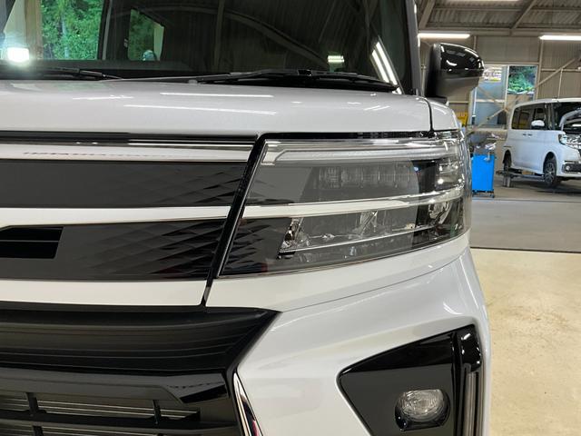 タントカスタムＲＳ　ターボ　ＬＥＤヘッドランプ　両側電動スライドバックカメラ対応　ＬＥＤヘッドランプ　両側電動スライドドア　プッシュボタンスタート　キーフリー　アイドリングストップ　アルミホイール　オートライト　オートエアコン　ベンチシート　シートヒーター（京都府）の中古車