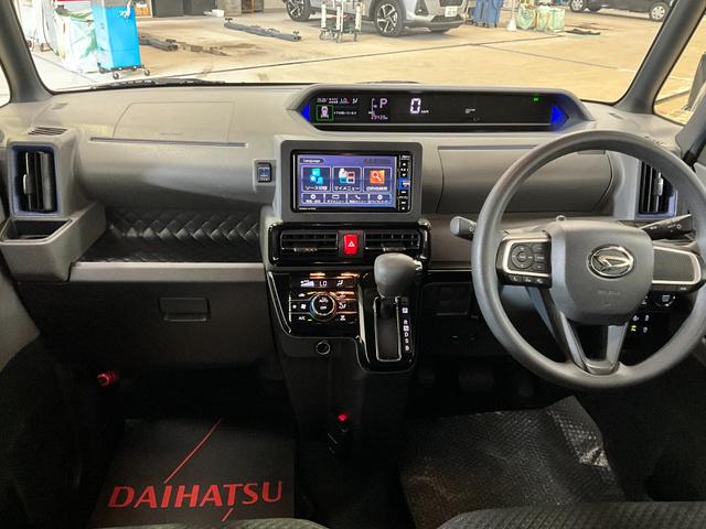 タントカスタムX ナビ付ダイハツ認定中古車 予防安全機能スマートアシスト搭載 アイドリングストップ オートマチックハイビーム オートライト 電動格納ミラー キーフリーキー パノラマモニター(京都府)の中古車