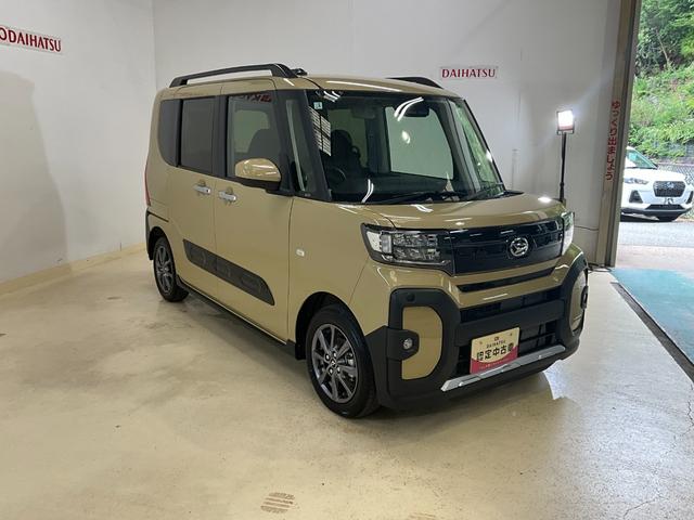 タントファンクロス　認定中古車　両側電動スライドワンオーナー　衝突軽減ブレーキ　認定中古車　両側電動スライドドア　電動パーキングブレーキ　オートブレーキホールド機能　プッシュボタンスタート　スマートキー　オーディオレス車　ＬＥＤヘッドライト（京都府）の中古車