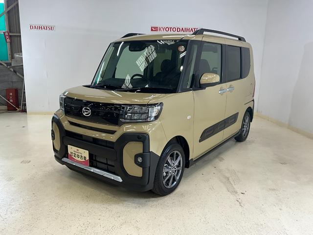 タントファンクロス　認定中古車　両側電動スライドワンオーナー　衝突軽減ブレーキ　認定中古車　両側電動スライドドア　電動パーキングブレーキ　オートブレーキホールド機能　プッシュボタンスタート　スマートキー　オーディオレス車　ＬＥＤヘッドライト（京都府）の中古車