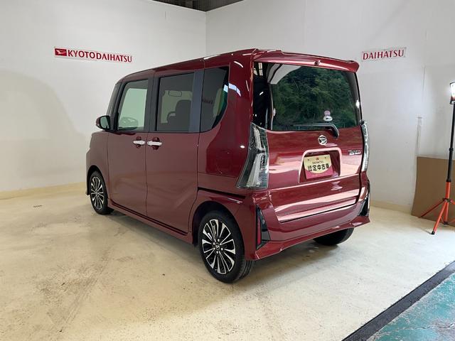 タントカスタムＲＳ　ディスプレイオーディオダイハツ認定中古車　予防安全機能スマートアシスト搭載　アイドリングストップ　オートライト　オートマチックハイビーム　電動格納ミラー　ＬＥＤヘッドライト　バックモニター　キーフリーキー　シートヒーター（京都府）の中古車
