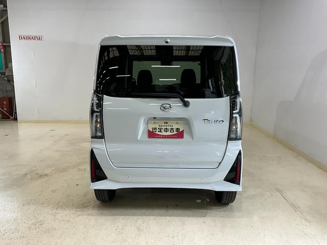 タントカスタムＲＳ　ディスプレイオーディオ付ダイハツ認定中古車　予防安全機能スマートアシスト搭載　アイドリングストップ　オートマチックハイビーム　オートライト　ＬＥＤヘッドライト　電動格納ミラー　キーフリーキー　シートヒーター　バックモニター（京都府）の中古車