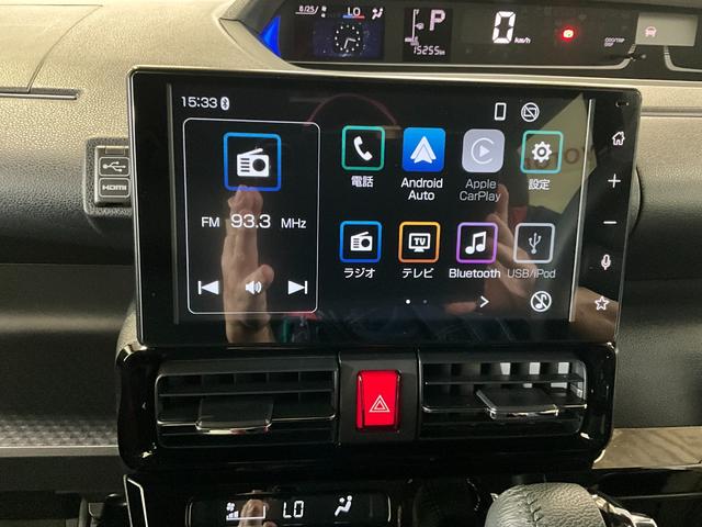 タントカスタムＲＳ　ディスプレイオーディオ　バックカメラ　ＥＴＣ９インチディスプレイオーディオ　バックカメラ　両側電動スライドドア　ターボ車　プッシュスタート　キーフリーシステム　ＥＴＣ　運転席助手席シートヒーター　アイドリングストップレス（京都府）の中古車