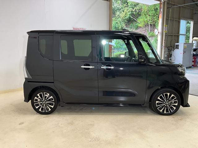 タントカスタムＲＳ　認定中古車　両側電動スライドドアワンオーナー　衝突軽減ブレーキ　認定中古車　両側電動スライドドア　電動パーキングブレーキ　オートブレーキホールド機能　オーディオレス車　プッシュボタンスタート　スマートキー　ＬＥＤヘッドライト（京都府）の中古車