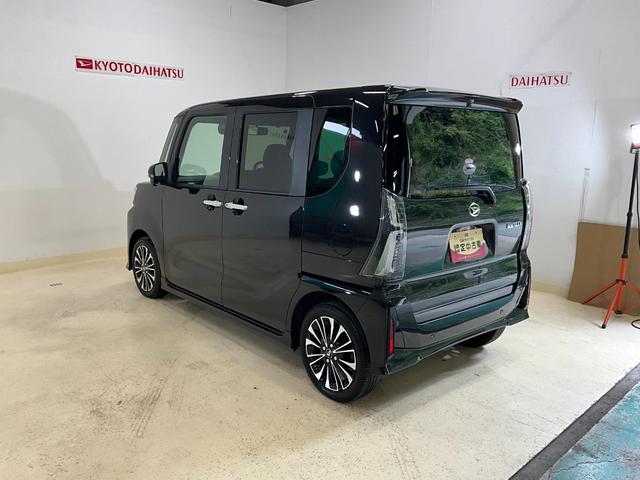 タントカスタムＲＳ　認定中古車　両側電動スライドドアワンオーナー　衝突軽減ブレーキ　認定中古車　両側電動スライドドア　電動パーキングブレーキ　オートブレーキホールド機能　オーディオレス車　プッシュボタンスタート　スマートキー　ＬＥＤヘッドライト（京都府）の中古車