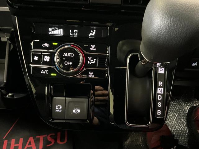 タントカスタムＸ　届出済み未使用車　スマートアシスト　バックカメラスマートアシスト　バックカメラ　プッシュボタンエンジンスタート　両側リヤパワースライドドア　シートヒーター　コーナーセンサー　オートエアコン　オートライト　ＬＥＤヘッドライト　アルミホイール　ＡＢＳ（京都府）の中古車