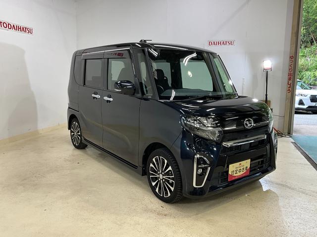 タントカスタムＲＳ　ナビ　パノラマモニター　ＥＴＣ　キーフリーナビ　パノラマモニター　ＥＴＣ　ＬＥＤヘッドランプ　両側電動スライドドア　クルーズコントロール　アルミホイール　ターボエンジン　ベンチシート　アイドリングストップ　プッシュボタンスタート　キーフリー（京都府）の中古車