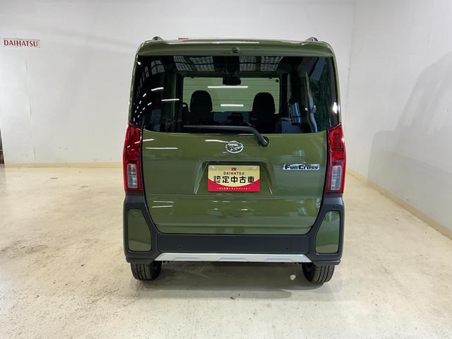 タントファンクロスターボ　届出済み未使用車　スマートアシストスマートアシスト　両側リヤパワースライドドア　ＬＥＤヘッドライト　バックカメラ　プッシュボタンエンジンスタート　コーナーセンサー　オートエアコン　アルミホイール　オートライト　シートヒーター　ＡＢＳ（京都府）の中古車