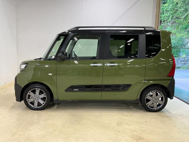 タントファンクロスターボ　オーディオレス　両側パワースライドドアオーディオレス　バックカメラ　スマートアシスト　コーナーセンサー　両側パワースライドドア　シートヒーター　キーフリー　電動格納ドアミラー　ＬＥＤヘッドライト　ＬＥＤフォグランプ（京都府）の中古車