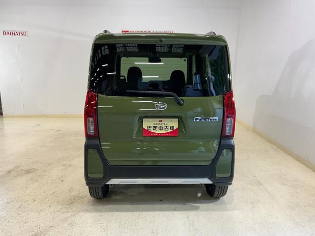 タントファンクロスターボ　オーディオレス　両側パワースライドドアオーディオレス　バックカメラ　スマートアシスト　コーナーセンサー　両側パワースライドドア　シートヒーター　キーフリー　電動格納ドアミラー　ＬＥＤヘッドライト　ＬＥＤフォグランプ（京都府）の中古車