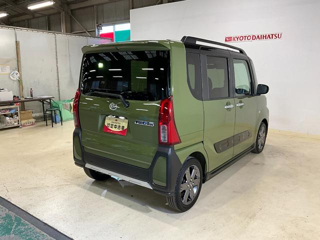 タントファンクロスターボ　オーディオレス　両側パワースライドドアオーディオレス　バックカメラ　スマートアシスト　コーナーセンサー　両側パワースライドドア　シートヒーター　キーフリー　電動格納ドアミラー　ＬＥＤヘッドライト　ＬＥＤフォグランプ（京都府）の中古車