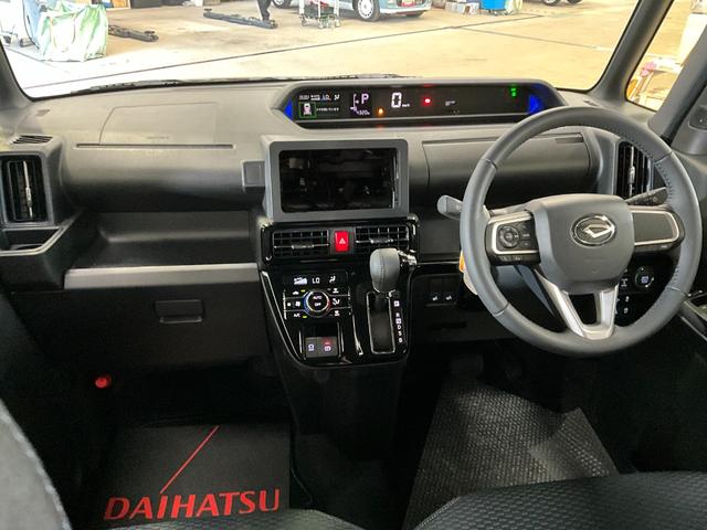 タントカスタムＲＳ　ターボ　スマートキー　電動パーキングブレーキワンオーナー　衝突軽減ブレーキ　認定中古車　ターボ　運転席助手席シートヒーター　両側電動スライドドア　電動パーキングブレーキ　オートブレーキホールド機能　オーディオレス車　プッシュボタンスタート（京都府）の中古車