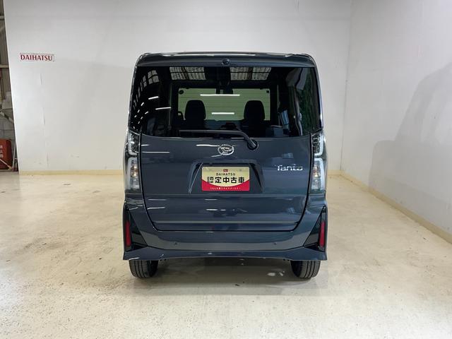 タントカスタムＲＳ　ターボ　スマートキー　電動パーキングブレーキワンオーナー　衝突軽減ブレーキ　認定中古車　ターボ　運転席助手席シートヒーター　両側電動スライドドア　電動パーキングブレーキ　オートブレーキホールド機能　オーディオレス車　プッシュボタンスタート（京都府）の中古車