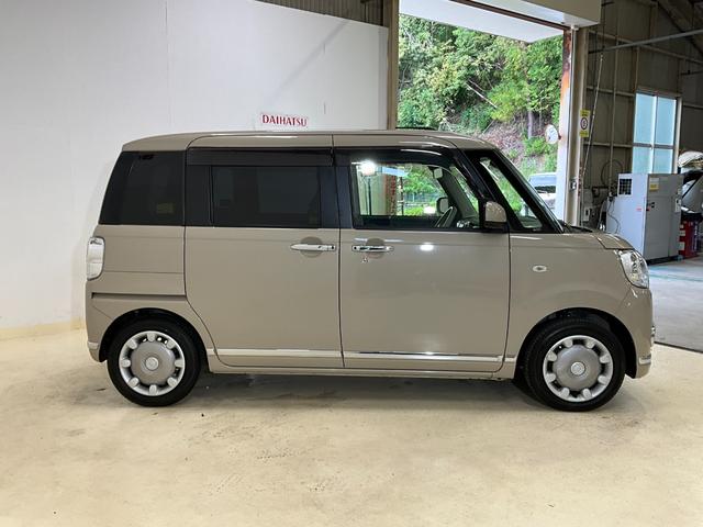 ムーヴキャンバスＧメイクアップ　ＳＡII　ナビ　ＥＴＣ　ＬＥＤヘッドランプナビ　ＥＴＣ　ＬＥＤヘッドランプ　両側電動スライドドア　プッシュボタンスタート　キーフリー　アイドリングストップ　ベンチシート　オートエアコン　オートライト　デュアルエアバッグ　ＡＢＳ　安全ボディ（京都府）の中古車