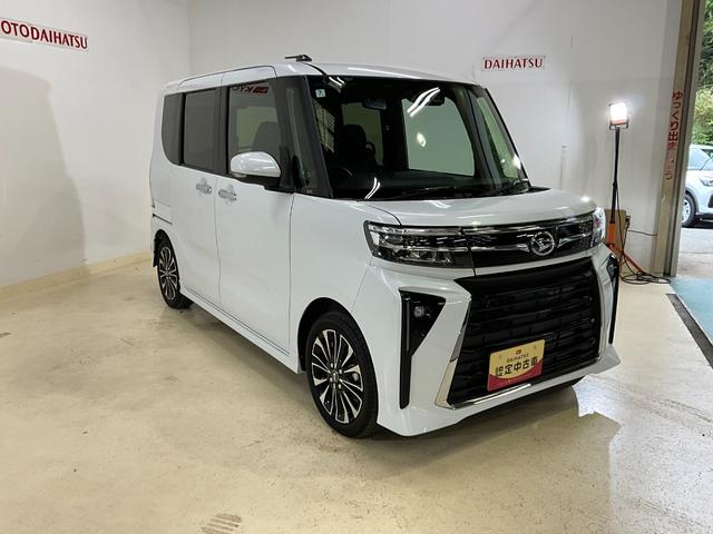 タントカスタムＲＳ　バックモニターダイハツ認定中古車　予防安全機能スマートアシスト搭載　アイドリングストップ　オートライト　オートマチックハイビーム　電動格納ミラー　ＬＥＤヘッドライト　シートヒーター　キーフリーキー　バックモニター（京都府）の中古車