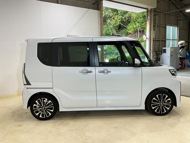 タントカスタムＲＳ　バックモニターダイハツ認定中古車　予防安全機能スマートアシスト搭載　アイドリングストップ　オートライト　オートマチックハイビーム　電動格納ミラー　ＬＥＤヘッドライト　シートヒーター　キーフリーキー　バックモニター（京都府）の中古車
