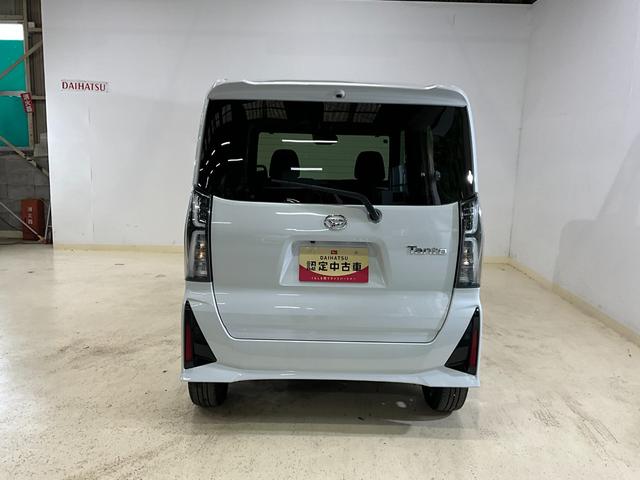タントカスタムＲＳ　バックモニターダイハツ認定中古車　予防安全機能スマートアシスト搭載　アイドリングストップ　オートライト　オートマチックハイビーム　電動格納ミラー　ＬＥＤヘッドライト　シートヒーター　キーフリーキー　バックモニター（京都府）の中古車