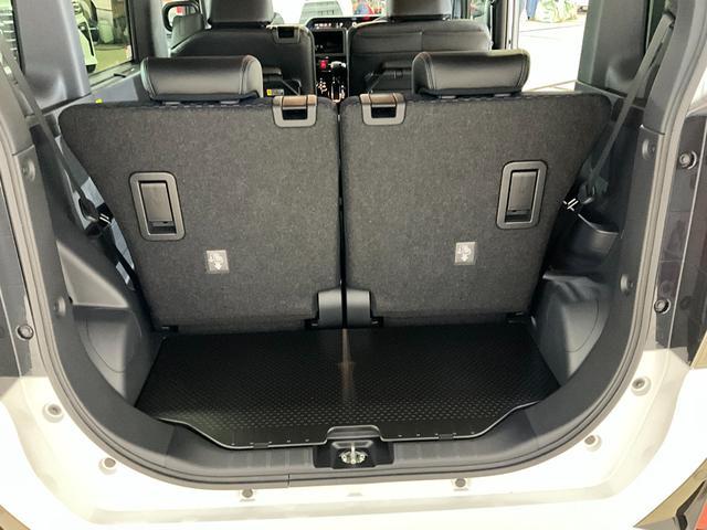 タントカスタムＲＳ　ナビ　前席シートヒーター　ターボワンオーナー　衝突軽減ブレーキ　認定中古車　ターボ　ナビ　電動パーキングブレーキ　オートブレーキホールド機能　運転席助手席シートヒーター　ツートン　プッシュボタンスタート　スマートキー　バックモニター（京都府）の中古車