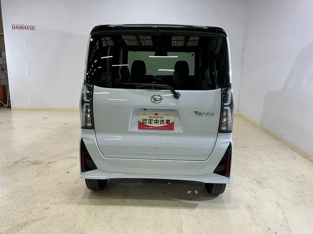 タントカスタムＲＳ　ナビ　前席シートヒーター　ターボワンオーナー　衝突軽減ブレーキ　認定中古車　ターボ　ナビ　電動パーキングブレーキ　オートブレーキホールド機能　運転席助手席シートヒーター　ツートン　プッシュボタンスタート　スマートキー　バックモニター（京都府）の中古車