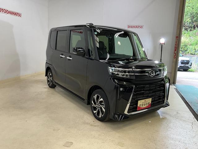 タントカスタムＸスマアシ最新　スライドドア両側　カーペットマット有　スライド電動両側（京都府）の中古車