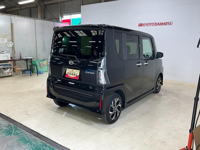 タントカスタムＸスマアシ最新　スライドドア両側　カーペットマット有　スライド電動両側（京都府）の中古車