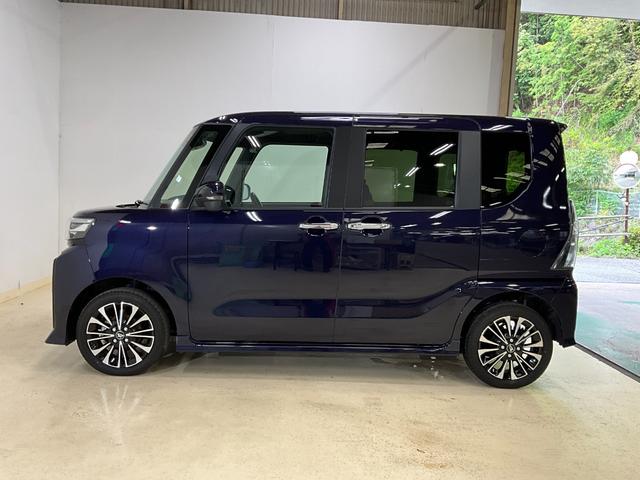 タントカスタムRS ターボ車 4WD オーディオレス バックカメラターボ車 4WD オーディオレス バックカメラ 両側電動スライドドア キーフリーシステム プッシュスタート 運転席助手席シートヒーター 電動パーキングブレーキ コーナーセンサー(京都府)の中古車