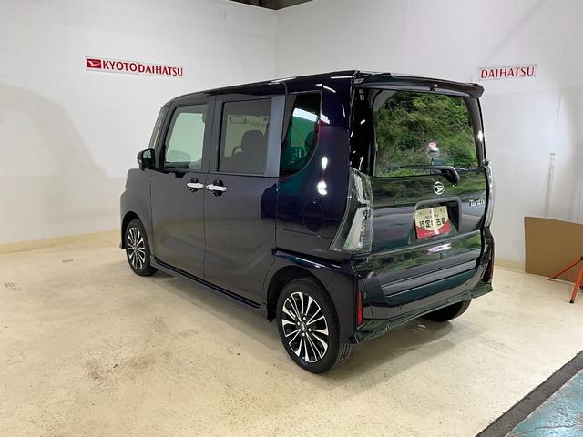 タントカスタムRS ターボ車 4WD オーディオレス バックカメラターボ車 4WD オーディオレス バックカメラ 両側電動スライドドア キーフリーシステム プッシュスタート 運転席助手席シートヒーター 電動パーキングブレーキ コーナーセンサー(京都府)の中古車