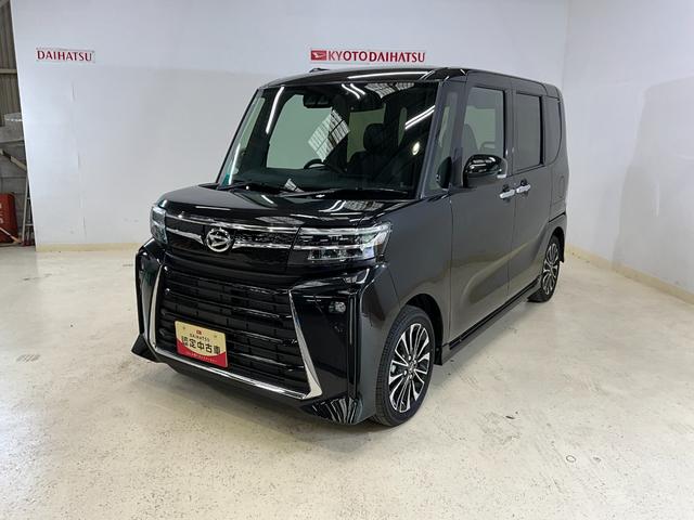 タントカスタムＲＳ　ディスプレイオーディオ　バックカメラ　ターボターボ　ディスプレイオーディオ　バックカメラ　フルセグチューナー　ブルートゥース対応　プッシュボタンエンジンスタート　両側リヤパワースライドドア　ＬＥＤヘッドライト　シートヒーター　アルミホイール（京都府）の中古車