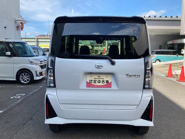 タントカスタムＲＳ　両側電動スライドドア　ＬＥＤヘッドランプバックカメラ対応　両側電動スライドドア　ＬＥＤヘッドランプ　プッシュボタンスタート　キーフリー　アイドリングストップ　シートヒーター　ベンチシート　オートエアコン　オートライト　安全ボディ　スマアシ（京都府）の中古車