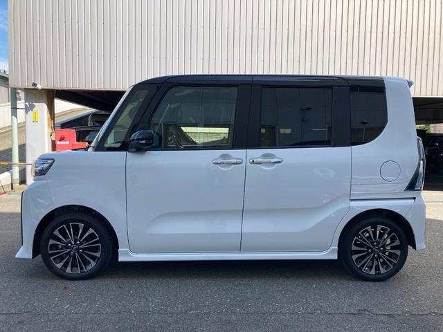 タントカスタムＲＳ　両側電動スライドドア　ＬＥＤヘッドランプバックカメラ対応　両側電動スライドドア　ＬＥＤヘッドランプ　プッシュボタンスタート　キーフリー　アイドリングストップ　シートヒーター　ベンチシート　オートエアコン　オートライト　安全ボディ　スマアシ（京都府）の中古車