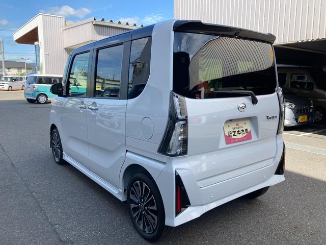 タントカスタムＲＳ　両側電動スライドドア　ＬＥＤヘッドランプバックカメラ対応　両側電動スライドドア　ＬＥＤヘッドランプ　プッシュボタンスタート　キーフリー　アイドリングストップ　シートヒーター　ベンチシート　オートエアコン　オートライト　安全ボディ　スマアシ（京都府）の中古車
