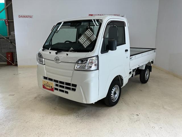 ハイゼットトラックスタンダードＳＡIIIｔワンオーナー　衝突軽減ブレーキ　認定中古車　カーペットマット・バイザー有　エアコン　パワステ　ミッション車　２ＷＤ　オートライト　ＡＭ／ＦＭラジオ　ドリンクホルダー（京都府）の中古車