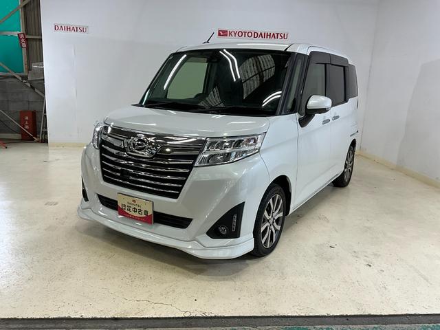 トールカスタムＧ　ターボ　ＳＡIIターボ車　７インチメモリーナビ　全方位カメラ　両側電動スライドドア　オートライト　ＥＴＣ　アルミホイール　キーフリーシステム　プッシュスタート（京都府）の中古車