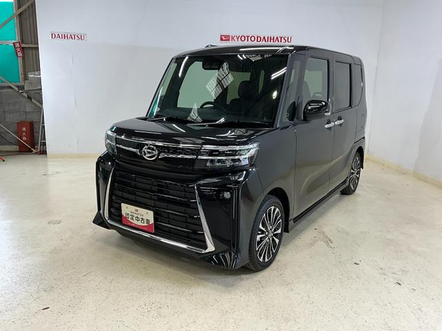 タントカスタムＲＳ　ディスプレイオーディオ　両側電動スライドドアディスプレイオーディオ　バックカメラ　ＬＥＤヘッドライト　両側電動スライドドア　カーテンシールドエアバック　オートエアコン　シートヒーター　オートハイビーム　キーフリー　プッシュボタンスタート　ＡＢＳ（京都府）の中古車