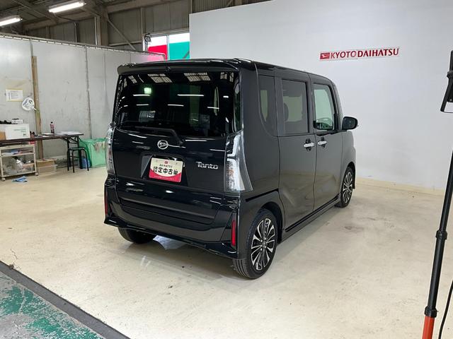タントカスタムＲＳ　ディスプレイオーディオ　両側電動スライドドアディスプレイオーディオ　バックカメラ　ＬＥＤヘッドライト　両側電動スライドドア　カーテンシールドエアバック　オートエアコン　シートヒーター　オートハイビーム　キーフリー　プッシュボタンスタート　ＡＢＳ（京都府）の中古車