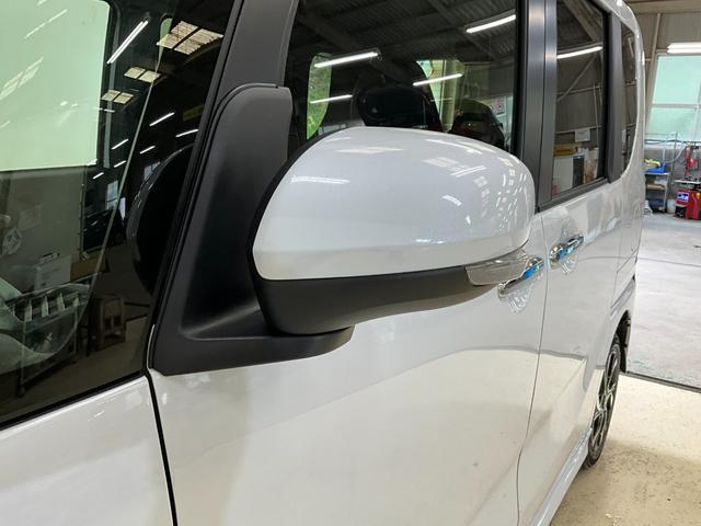タントカスタムＸ　届出済未使用車　電動スライドドア　ナビワンオーナー　衝突軽減ブレーキ　認定中古車　ナビ　両側電動スライドドア　電動パーキングブレーキ　オートブレーキホールド機能　運転席助手席シートヒーター　オートライト　バックモニター（京都府）の中古車
