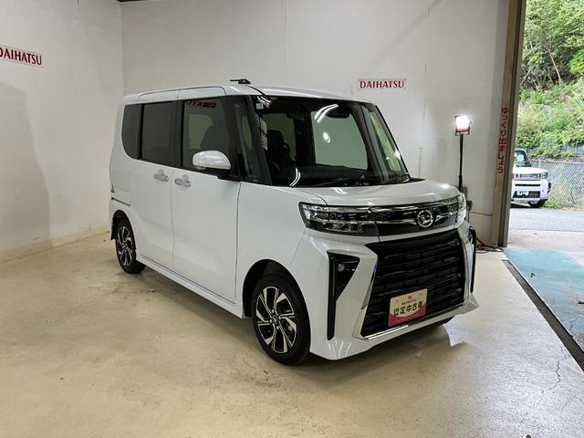 タントカスタムＸ　ＬＥＤヘッドライト　バックカメラ　電動スライドＬＥＤヘッドライト　バックカメラ　後席両側電動スライドドア（京都府）の中古車