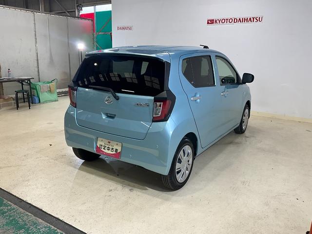 ミライースＸ　ＳＡIII　登録済み未使用車　ＬＥＤヘッドライト登録済み未使用車　スマアシＩＩＩ　横滑り防止機能付き　オートライト　アイドリングストップ　ＬＥＤヘッドライト　オートライト　電動式格納ミラー　運転席・助手席エアバック　ソナーセンサー（京都府）の中古車