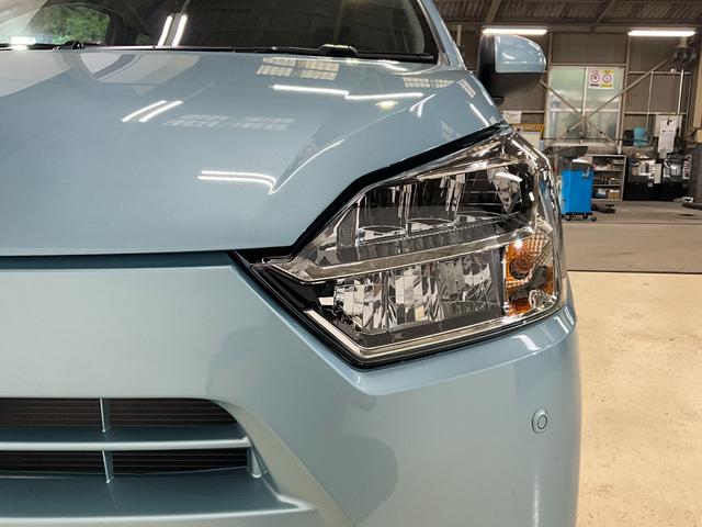 ミライースＸ　ＳＡIII　登録済み未使用車　ＬＥＤヘッドライト登録済み未使用車　スマアシＩＩＩ　横滑り防止機能付き　オートライト　アイドリングストップ　ＬＥＤヘッドライト　オートライト　電動式格納ミラー　運転席・助手席エアバック　ソナーセンサー（京都府）の中古車