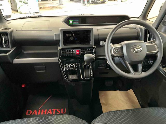 タントカスタムＸ届出済み未使用車　両側リヤパワースライドドアスマートアシスト　両側リヤパワースライドドア　プッシュボタンエンジンスタート　ＬＥＤヘッドライト　オートエアコン　オートライト　シートヒーター　アルミホイール　バックカメラ　コーナーセンサー　ＡＢＳ（京都府）の中古車